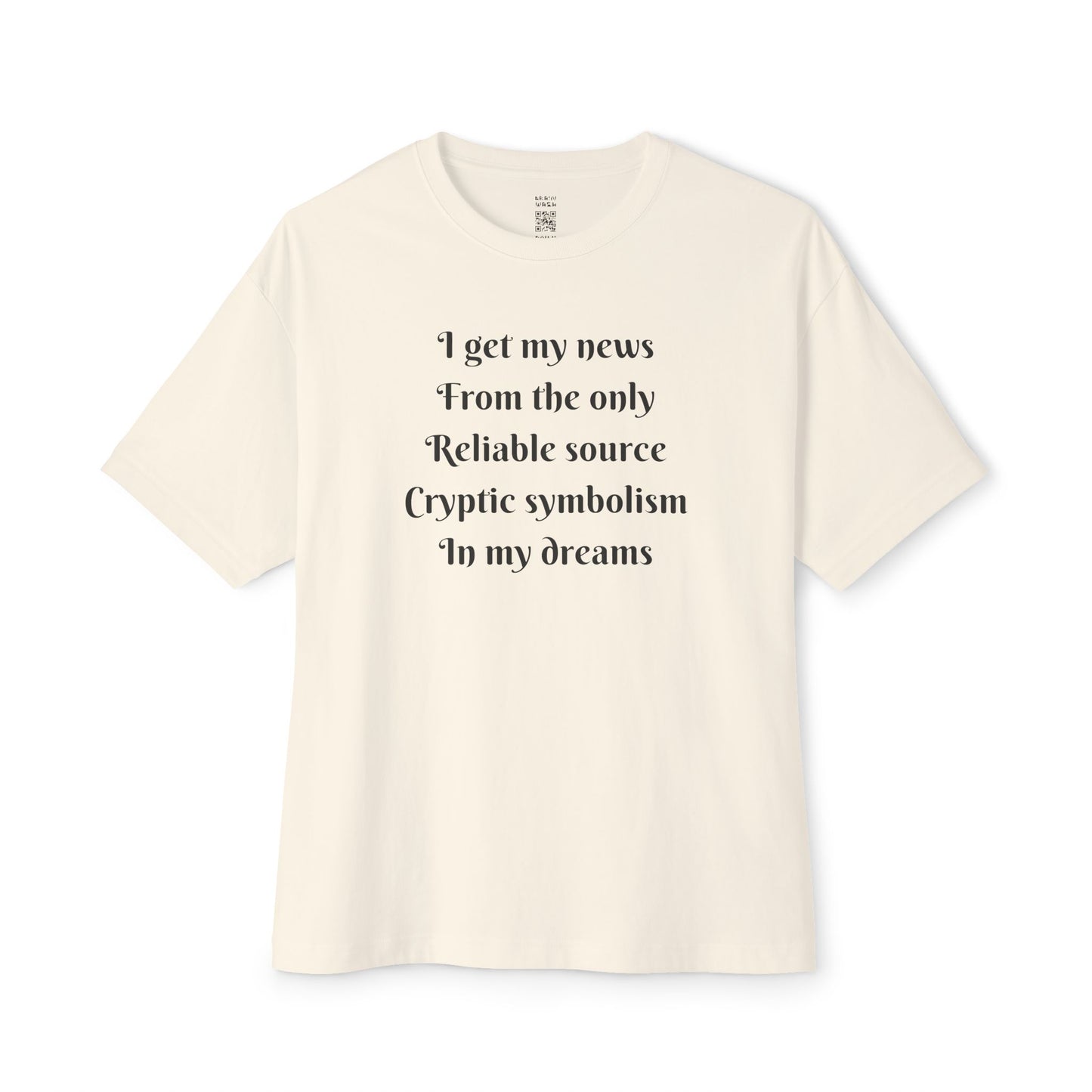 Cryptic Symbolism Oversized Tee