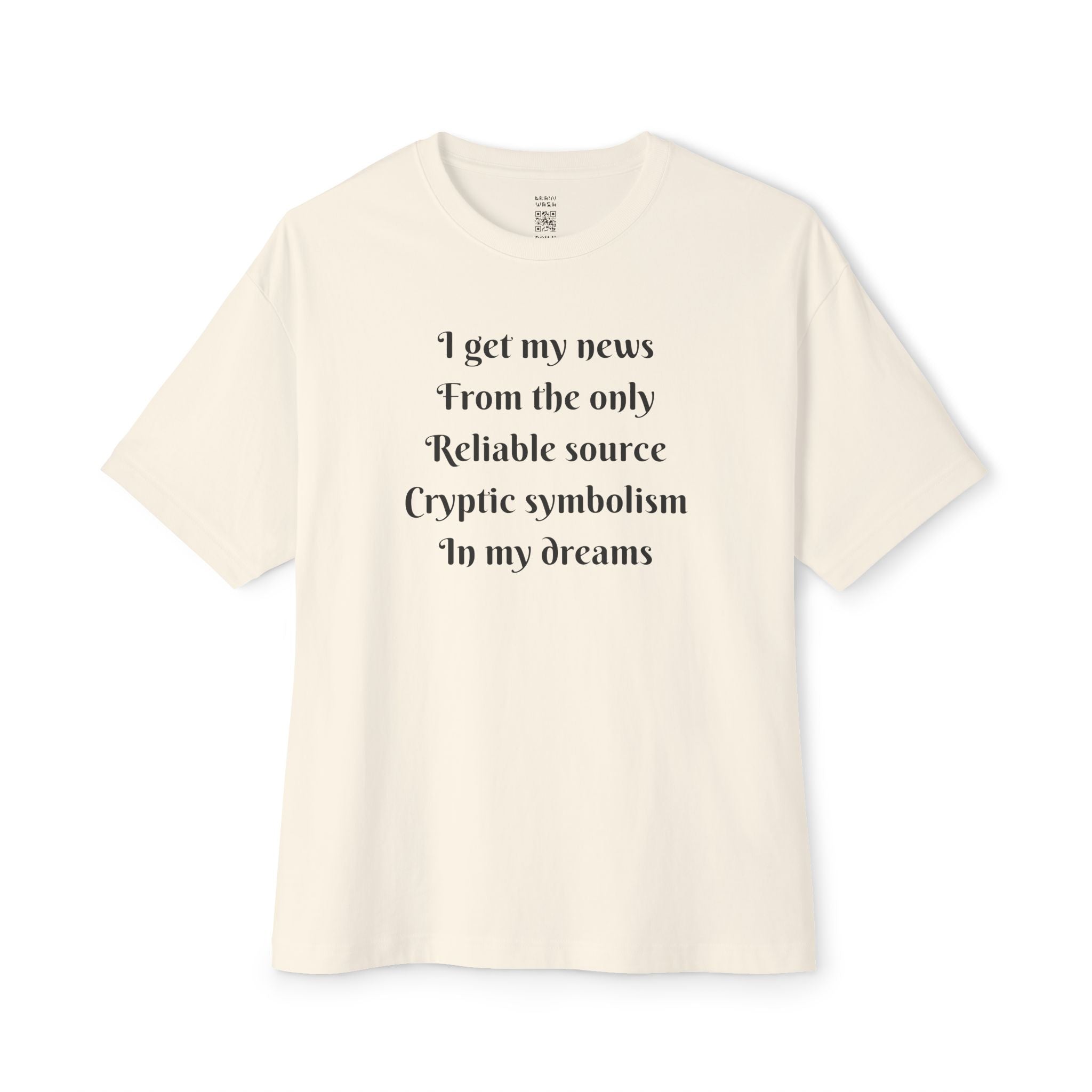 Cryptic Symbolism Oversized Tee