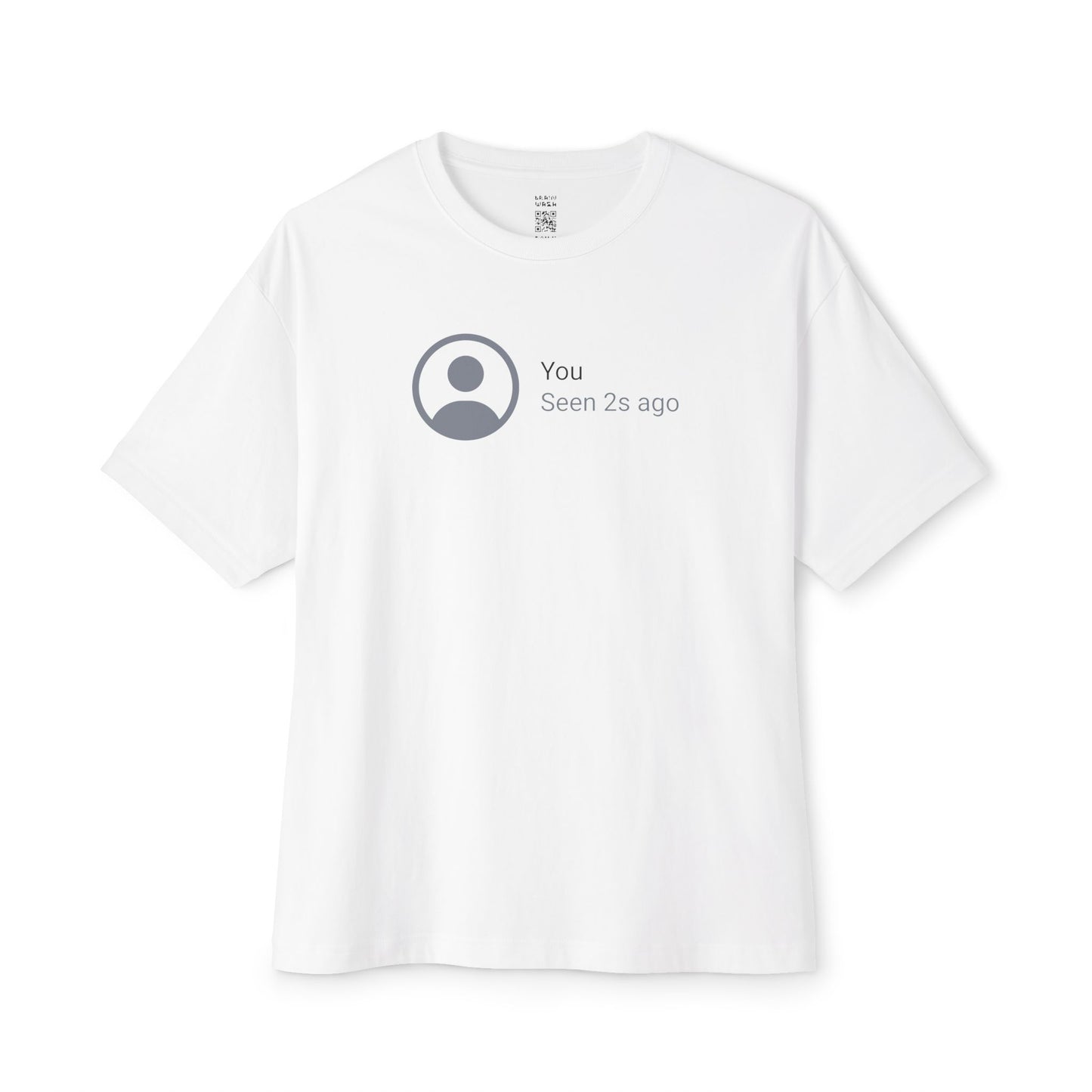 You Seen 2s Ago Oversized Tee