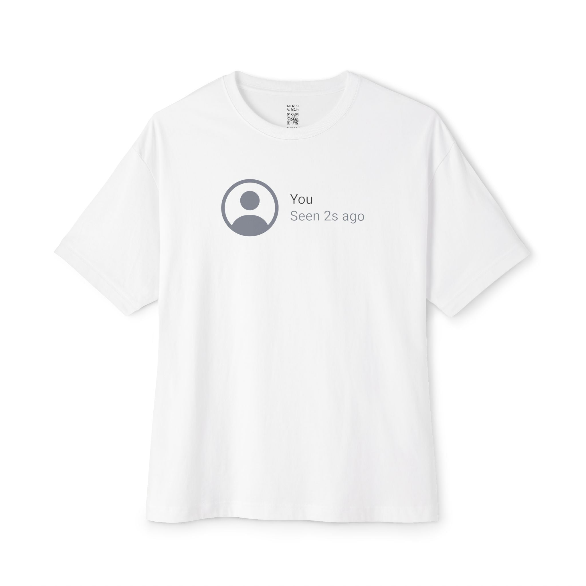 You Seen 2s Ago Oversized Tee