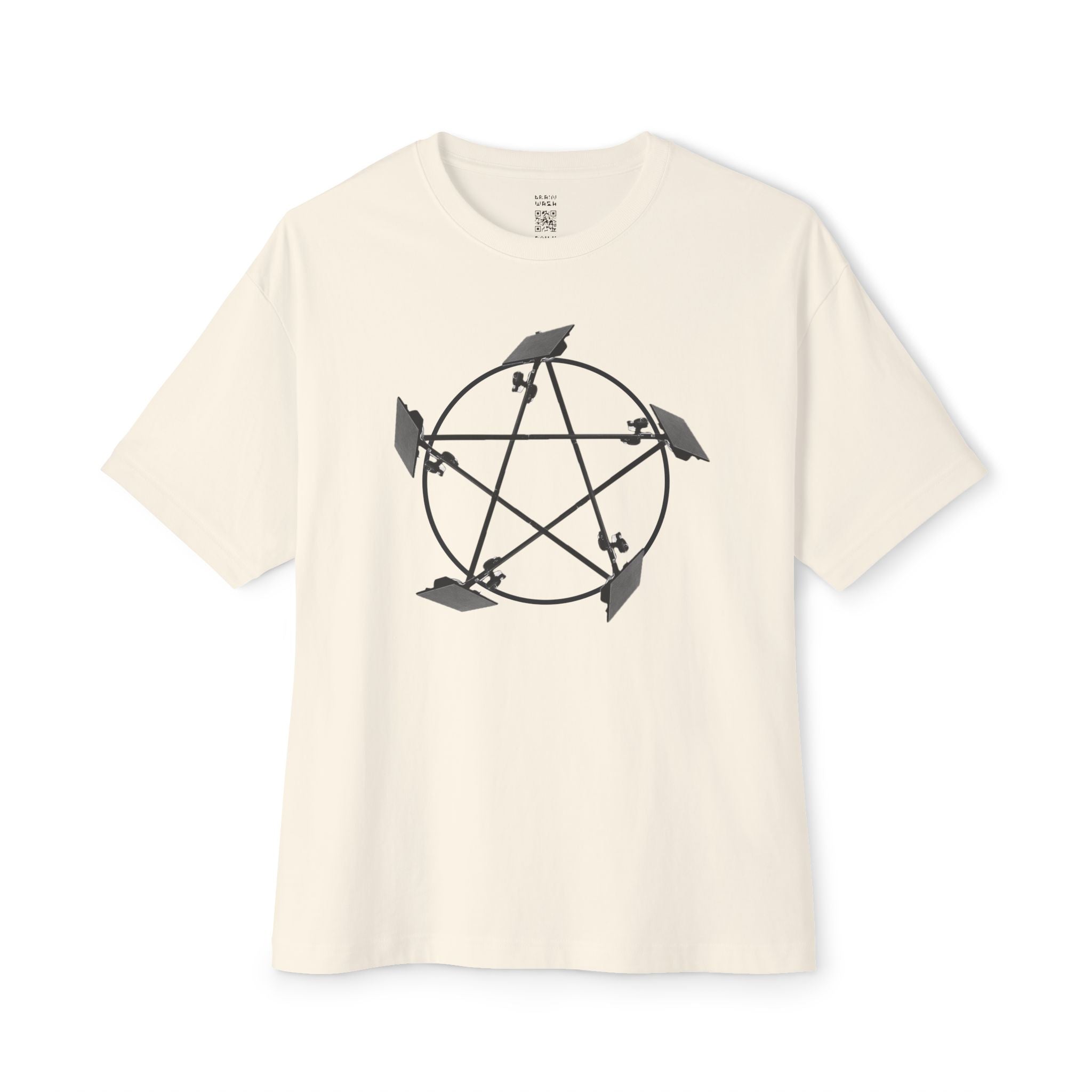 Flock Pentagram Oversized Tee