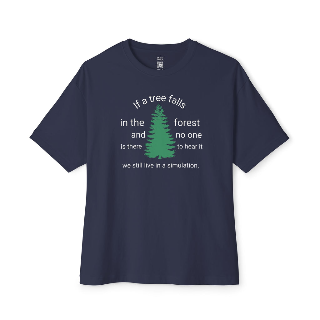 A Tree Falls In The Forest Oversized Tee