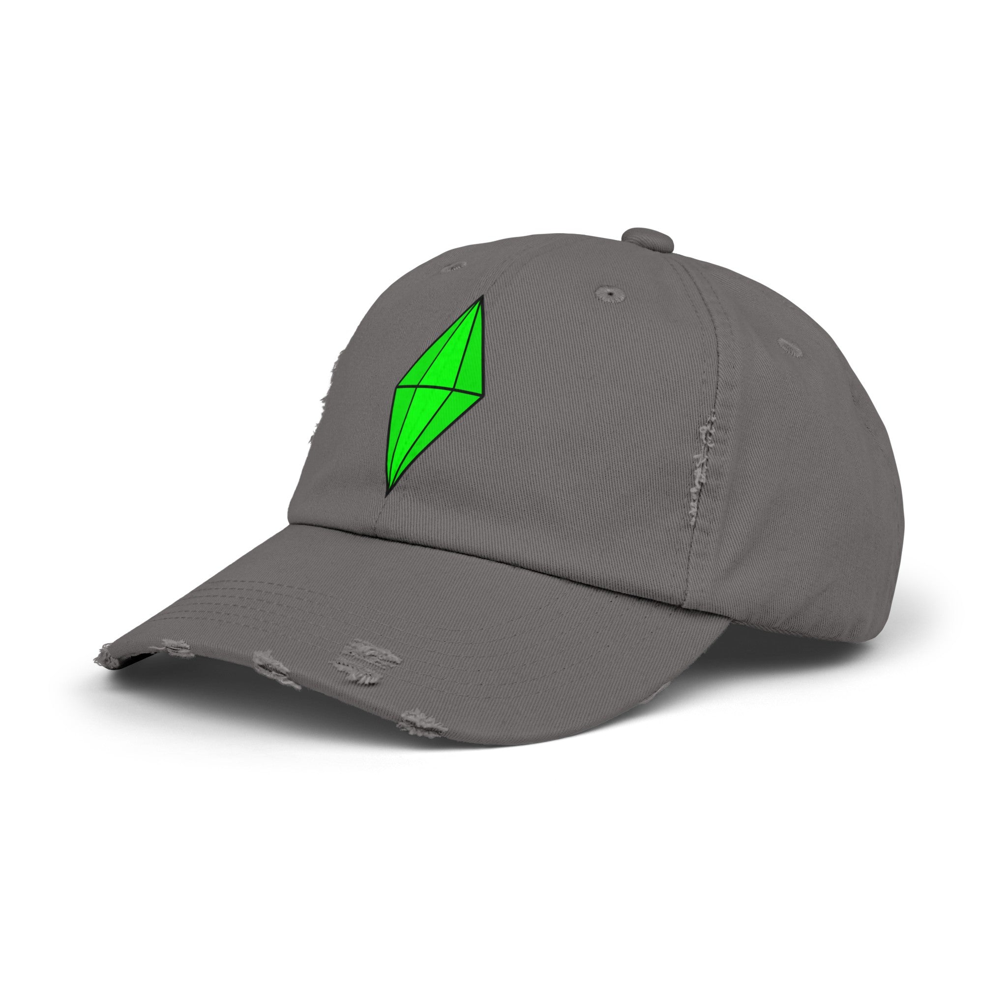 Distressed Plumbob Dad Hat