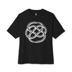 Ouroboros Earthworm Knot Oversized Tee