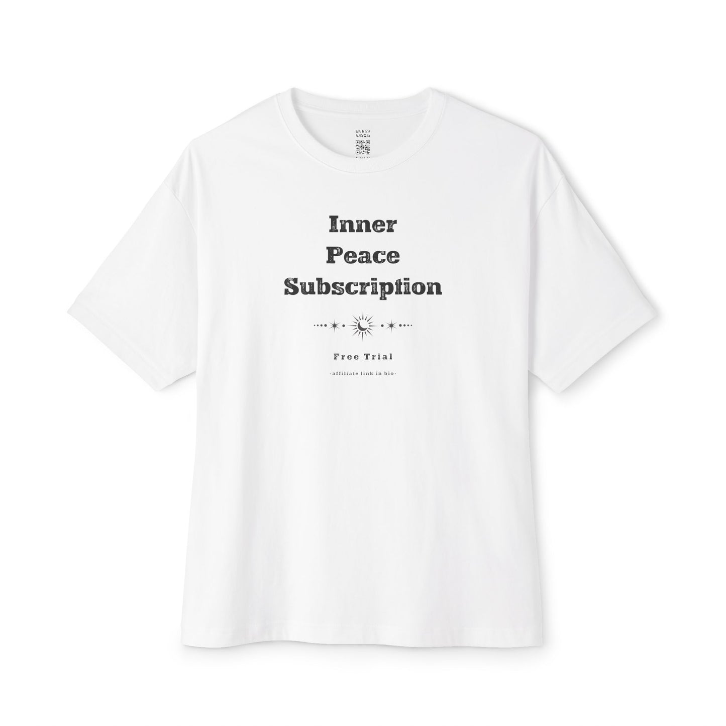 Inner Peace Subscription Oversized Tee