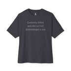 Curiosity And Schrödinger’s Cat Oversized Tee