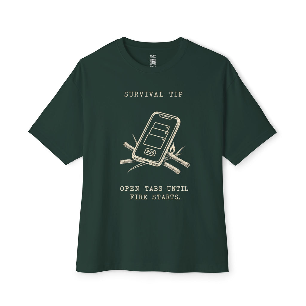 Survival Tip Oversized Tee