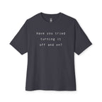 Off And On Oversized Tee