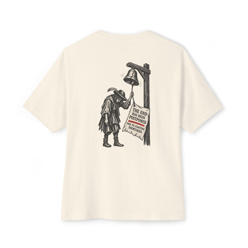 The End Postponed Oversized Tee