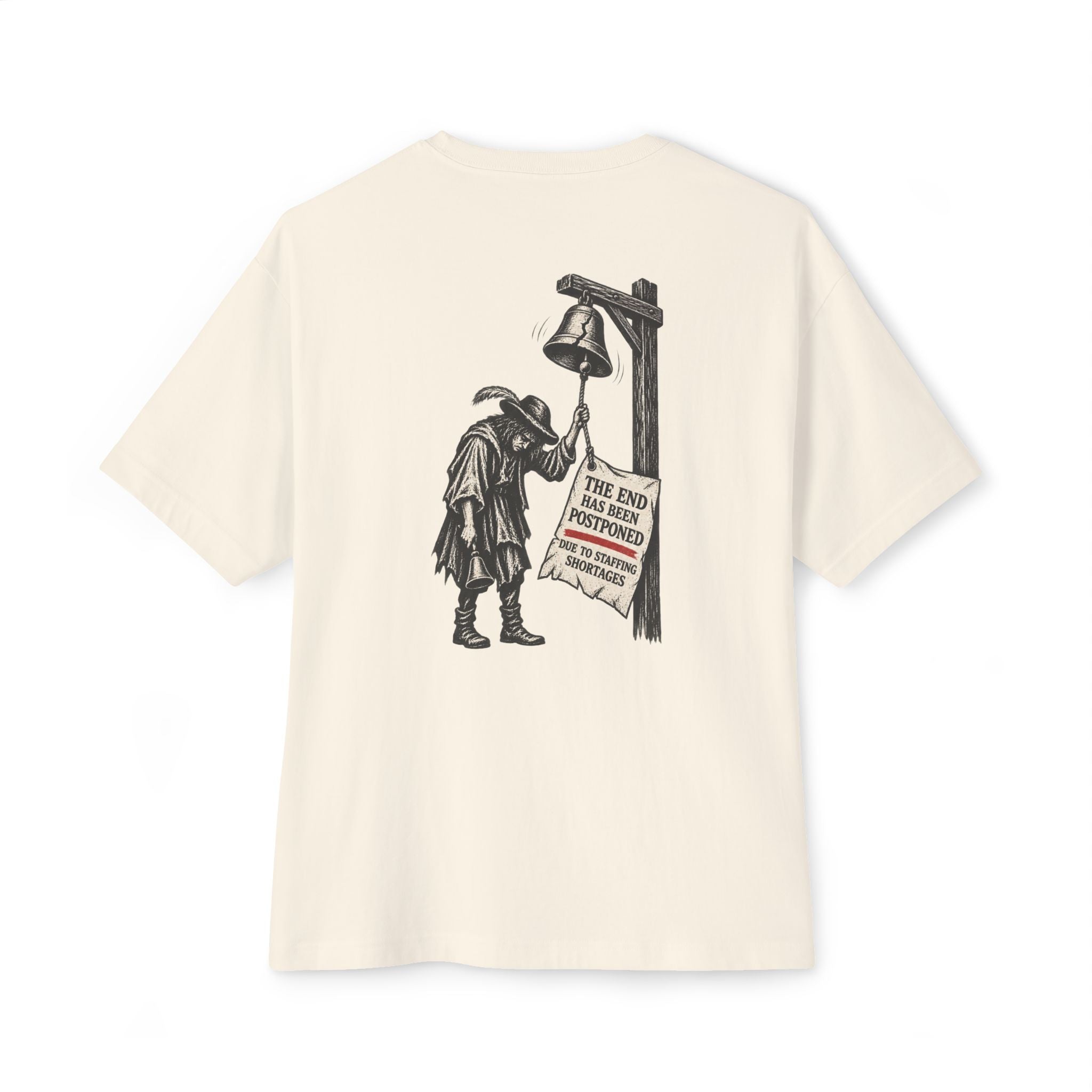 The End Postponed Oversized Tee