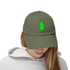 Distressed Plumbob Dad Hat