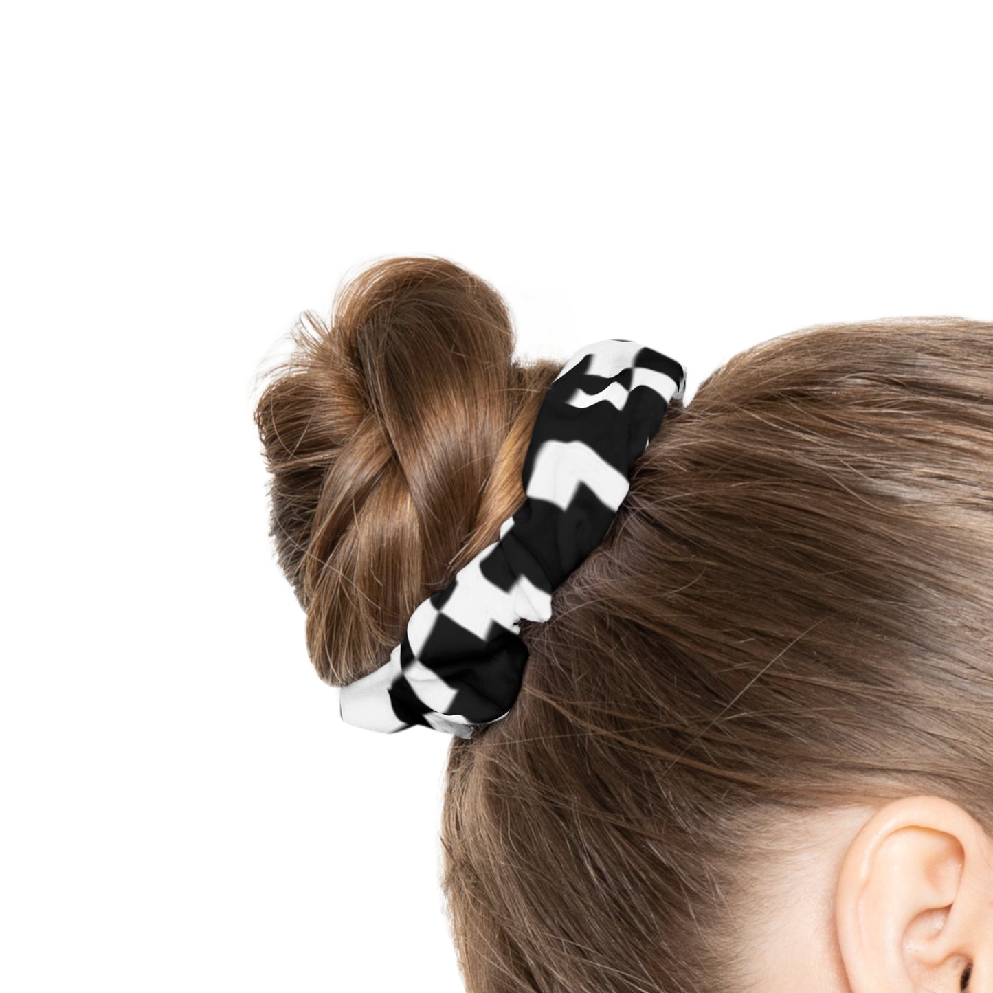 QR Code Print Scrunchie / Decoy Stashie