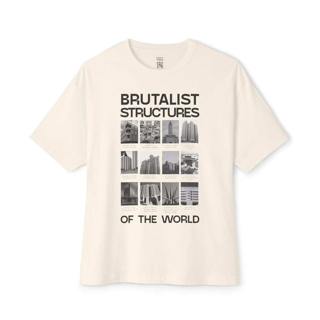 Brutalist Structures of the World Oversized Tee