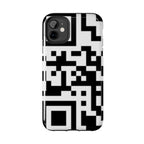 QR Print Tough Phone Case