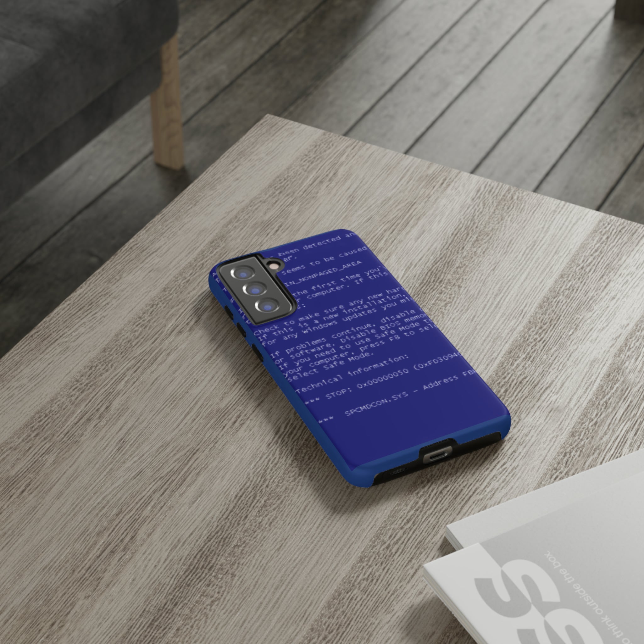 BSoD (Blue Screen of Death) Phone Case