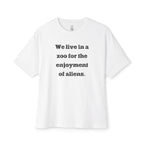 Zoo For The Enjoyment Of Aliens Oversized Tee