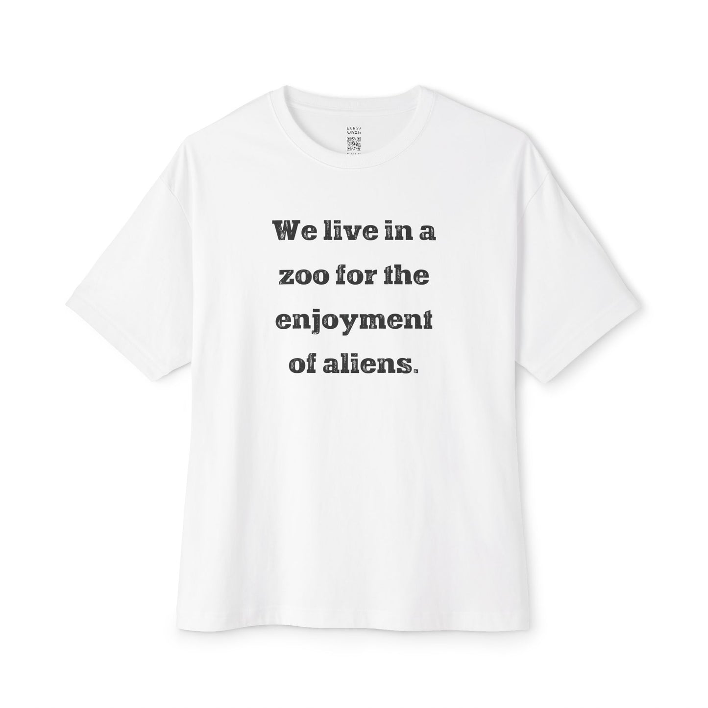 Zoo For The Enjoyment Of Aliens Oversized Tee