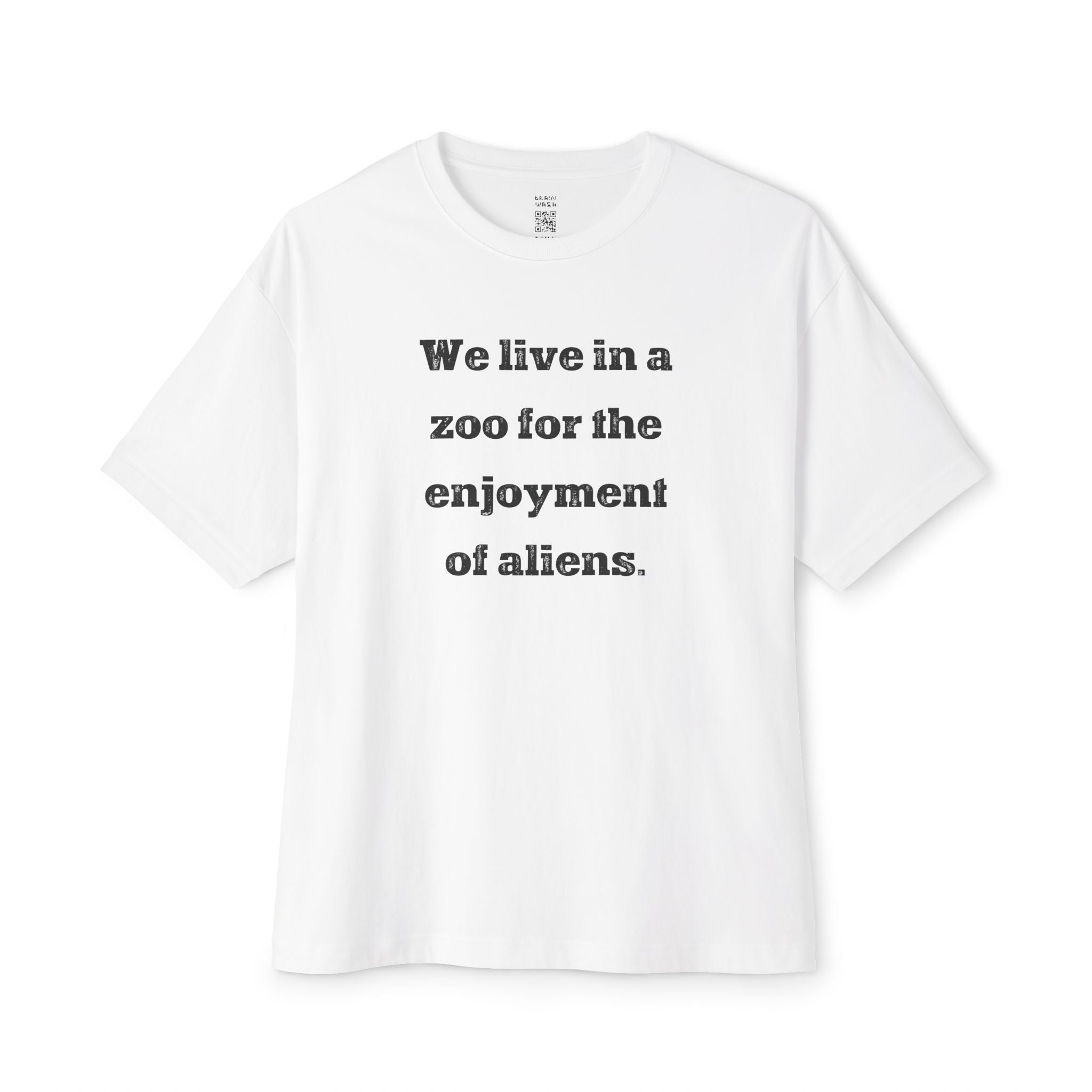 Zoo For The Enjoyment Of Aliens Oversized Tee
