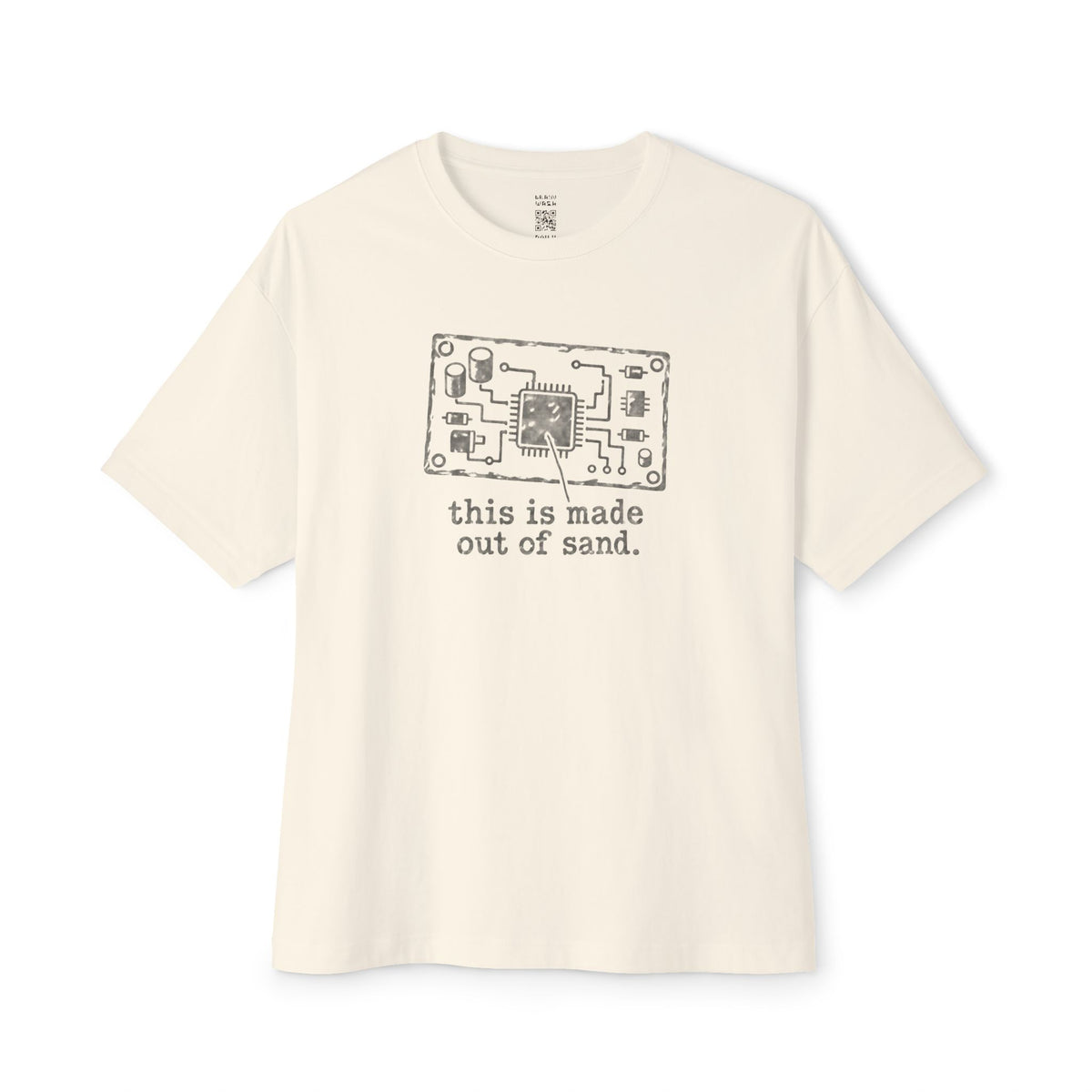 Made Out of Sand Oversized Tee