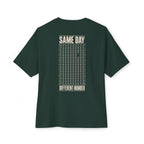 Same Day / Different Number Oversized Tee