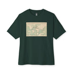 Intercontinental Cable Map Of The World Oversized Tee