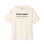 Automated Decision Making Oversized Tee