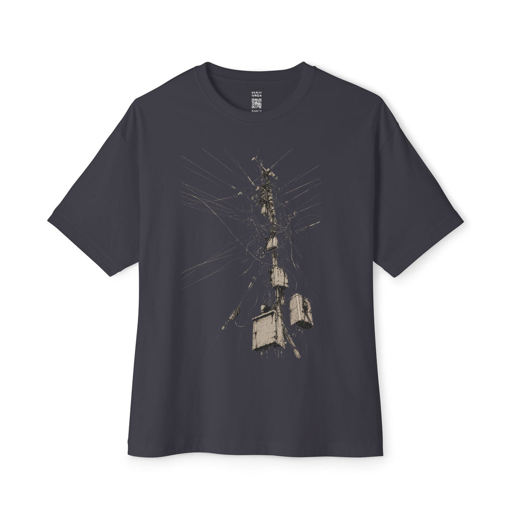 Crossed Wires Oversized Tee