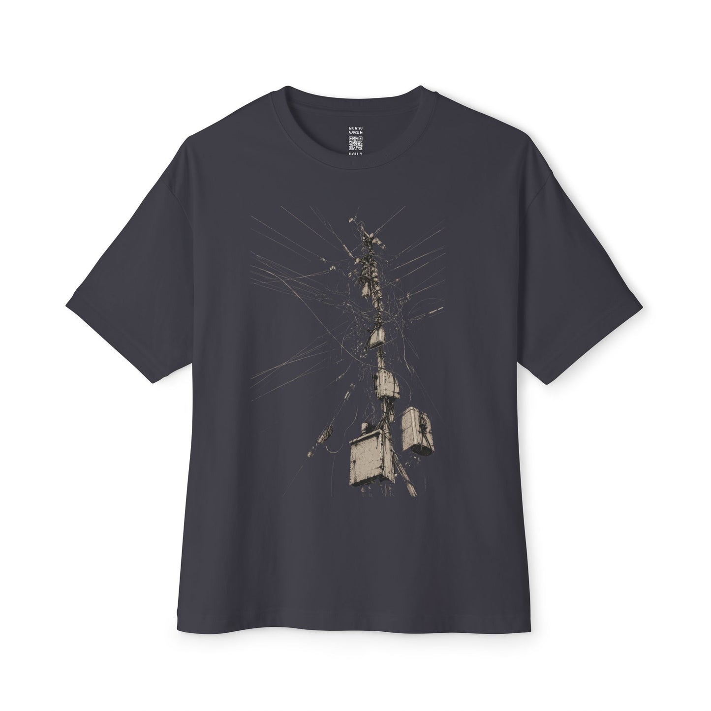 Crossed Wires Oversized Tee