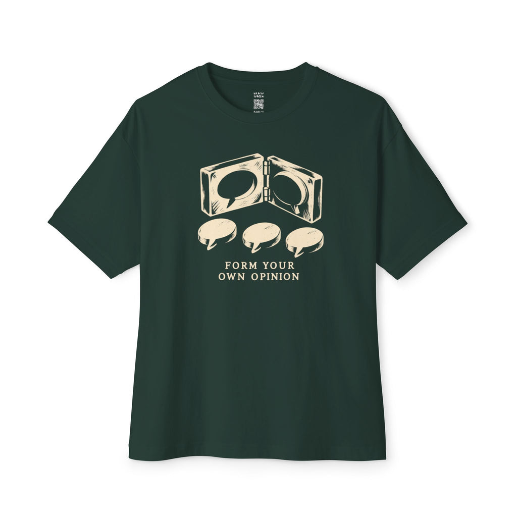 Form Your Opinion Oversized Tee