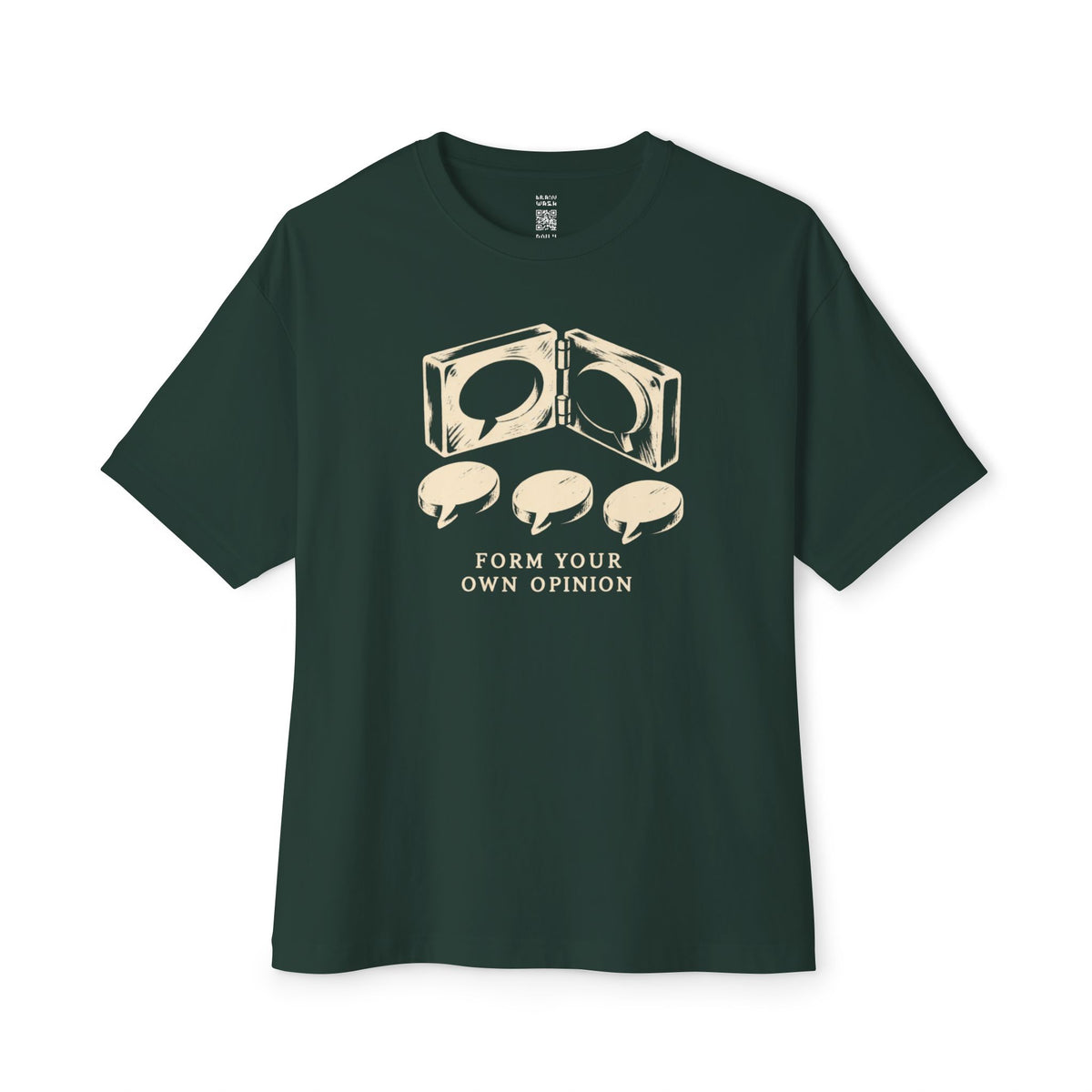 Form Your Opinion Oversized Tee