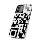QR Print Tough Phone Case