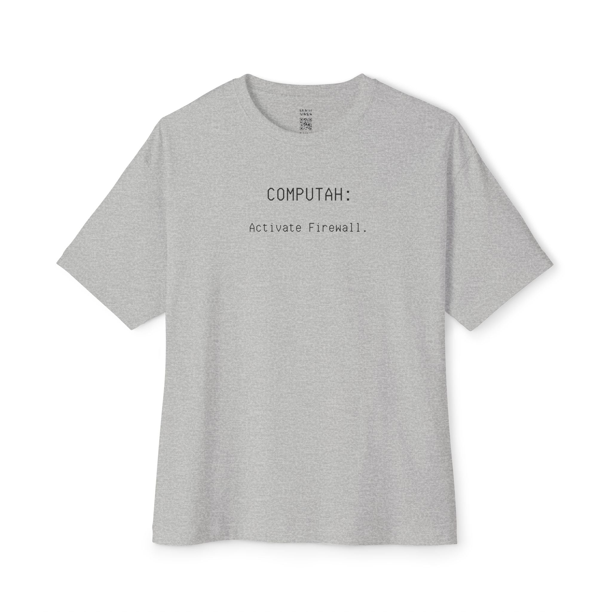 COMPUTAH: Activate Firewall Oversized Tee