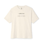 COMPUTAH: Evade All Humans Oversized Tee