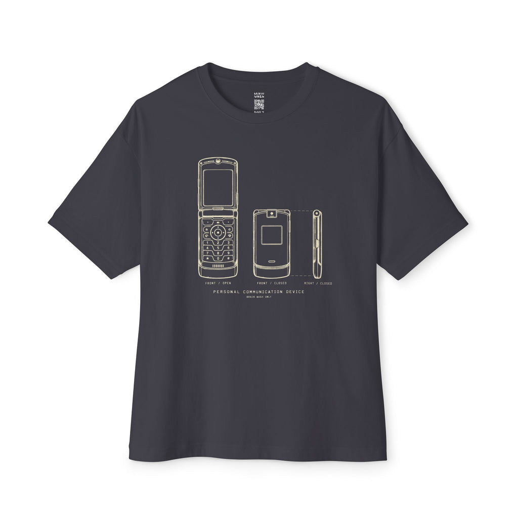 Personal Communication Device Oversized Tee