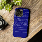 BSoD (Blue Screen of Death) Phone Case
