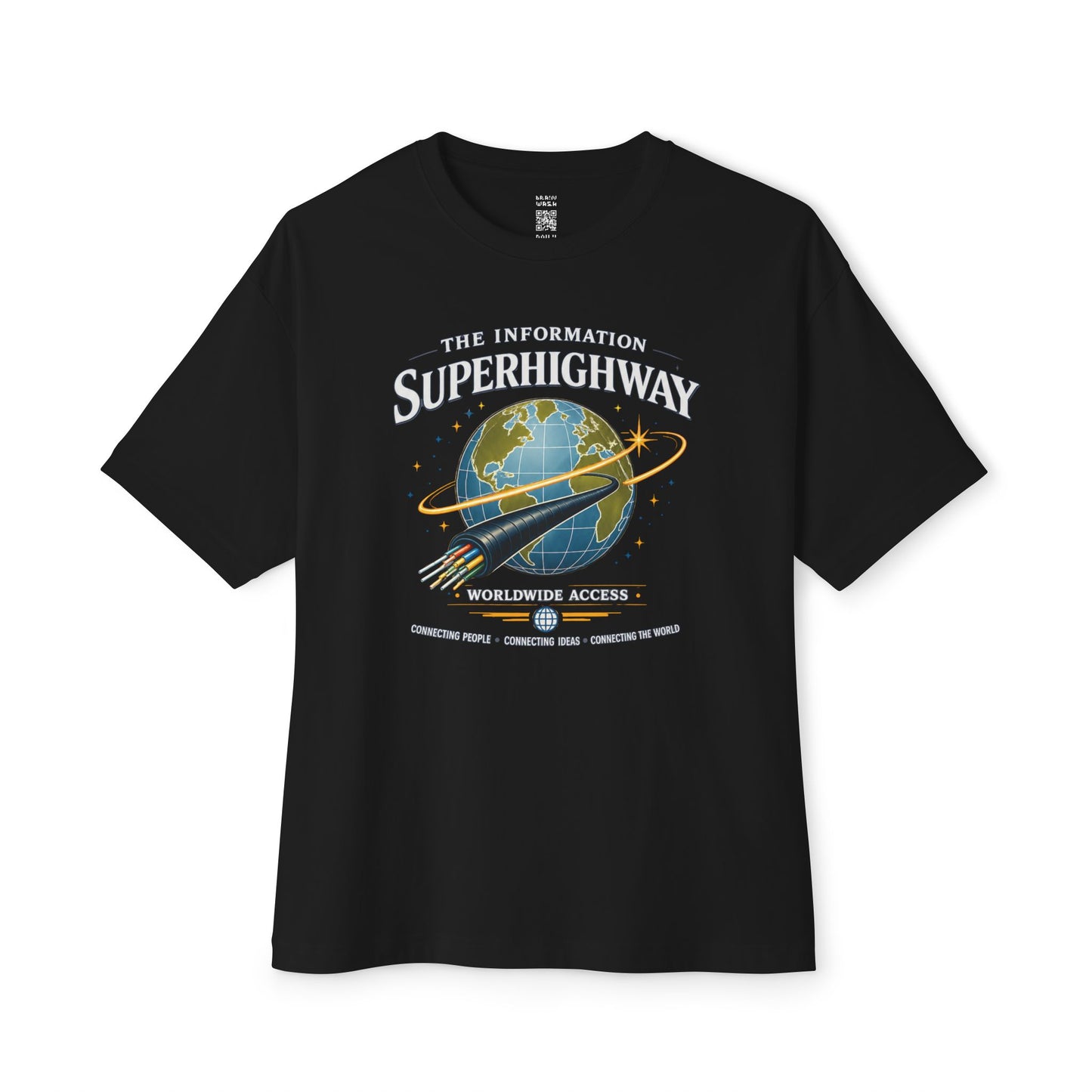 Information Superhighway Oversized Tee