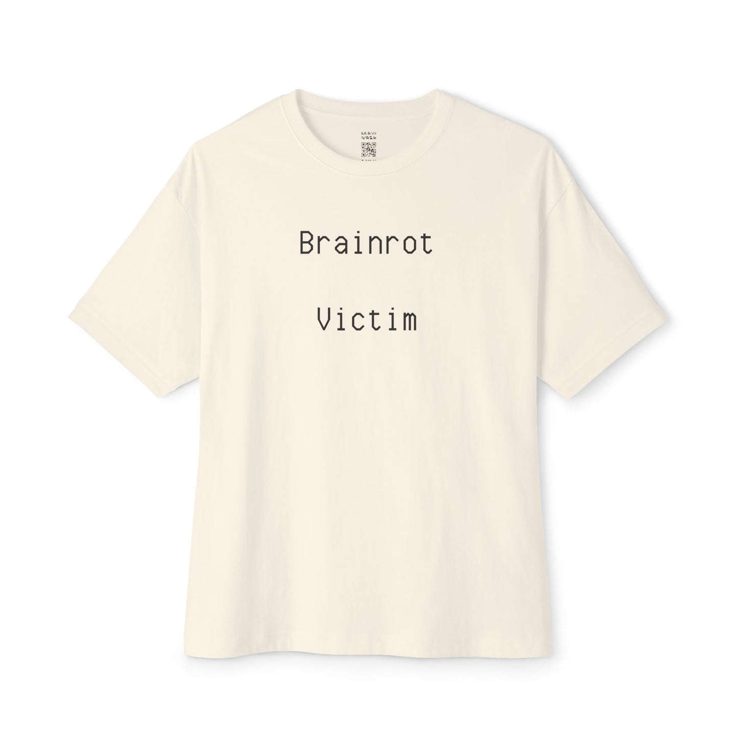 Brainrot Victim Oversized Tee