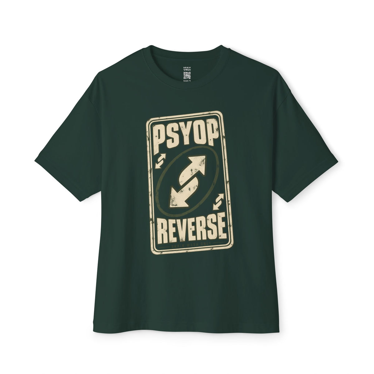 Psyop Reverse Oversized Tee
