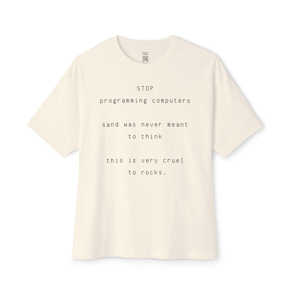 Cruel To Rocks Oversized Tee