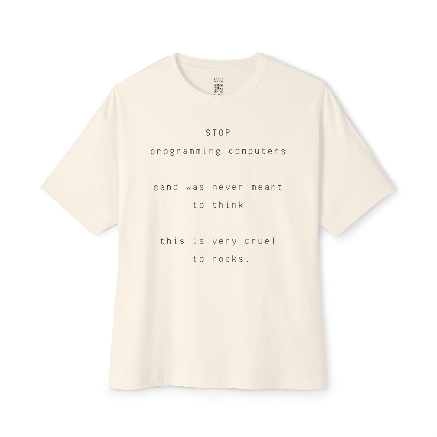 Cruel To Rocks Oversized Tee