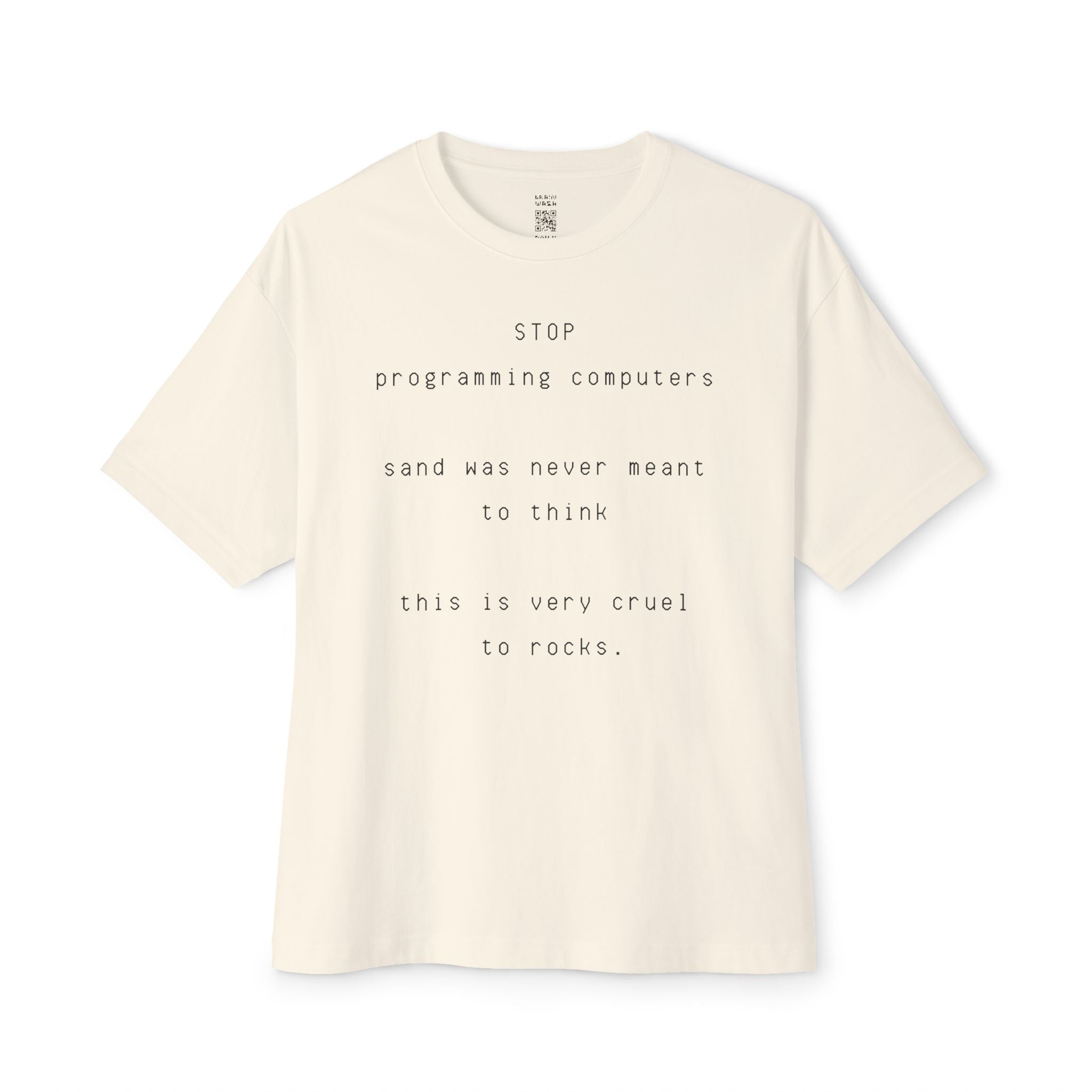 Cruel To Rocks Oversized Tee