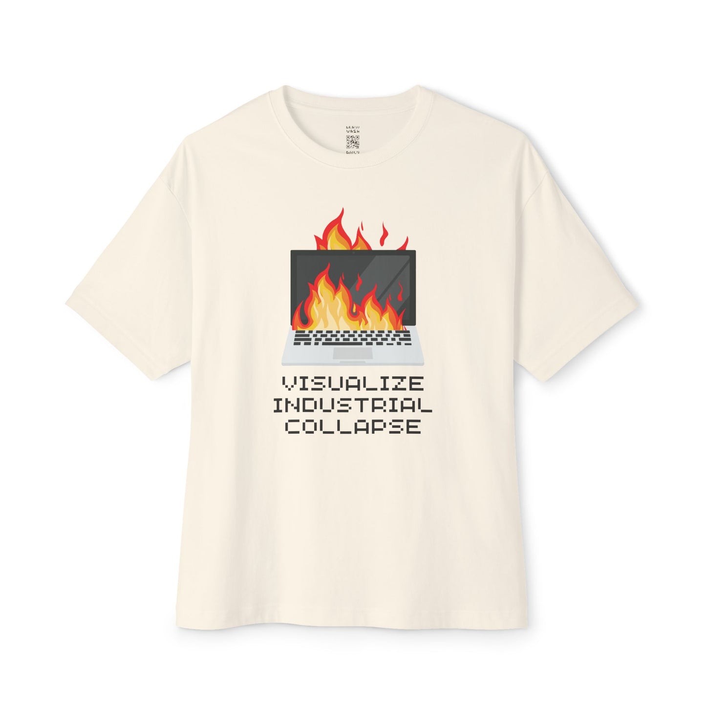 Visualize Industrial Collapse Oversized Tee