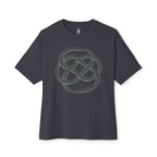 Ouroboros Earthworm Knot Oversized Tee