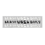 Brain Wash Only Brutal Cold Bumper Sticker