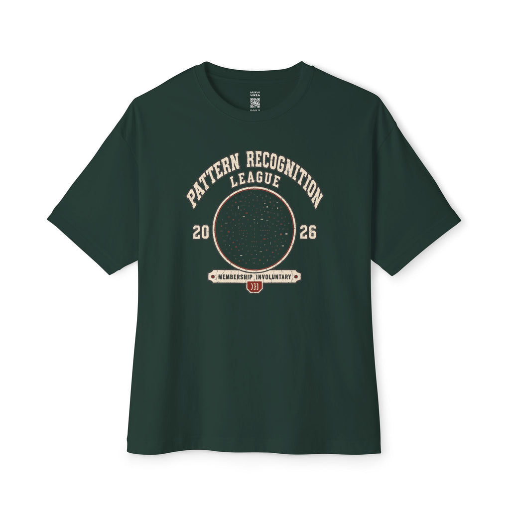Pattern Recognition League Oversized Tee