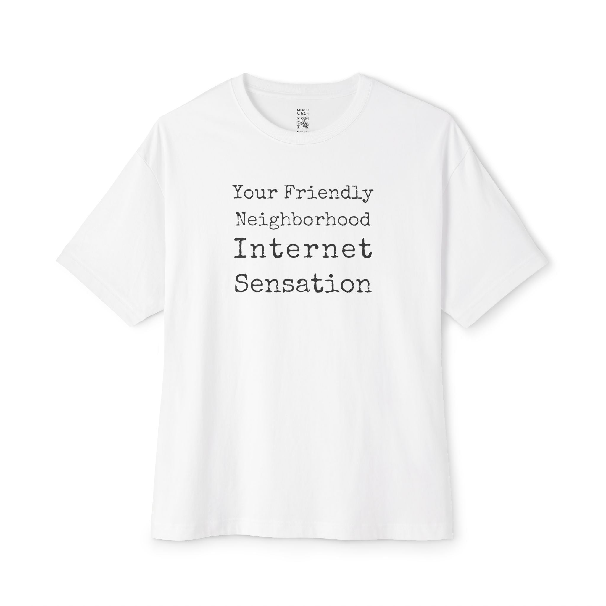 Friendly Neighborhood Internet Sensation Oversized Tee