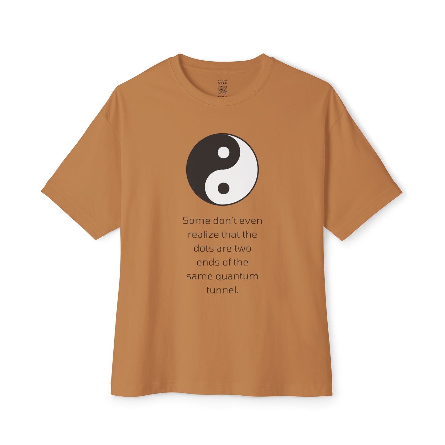 Two Ends Of The Same Quantum Tunnel Oversized Tee