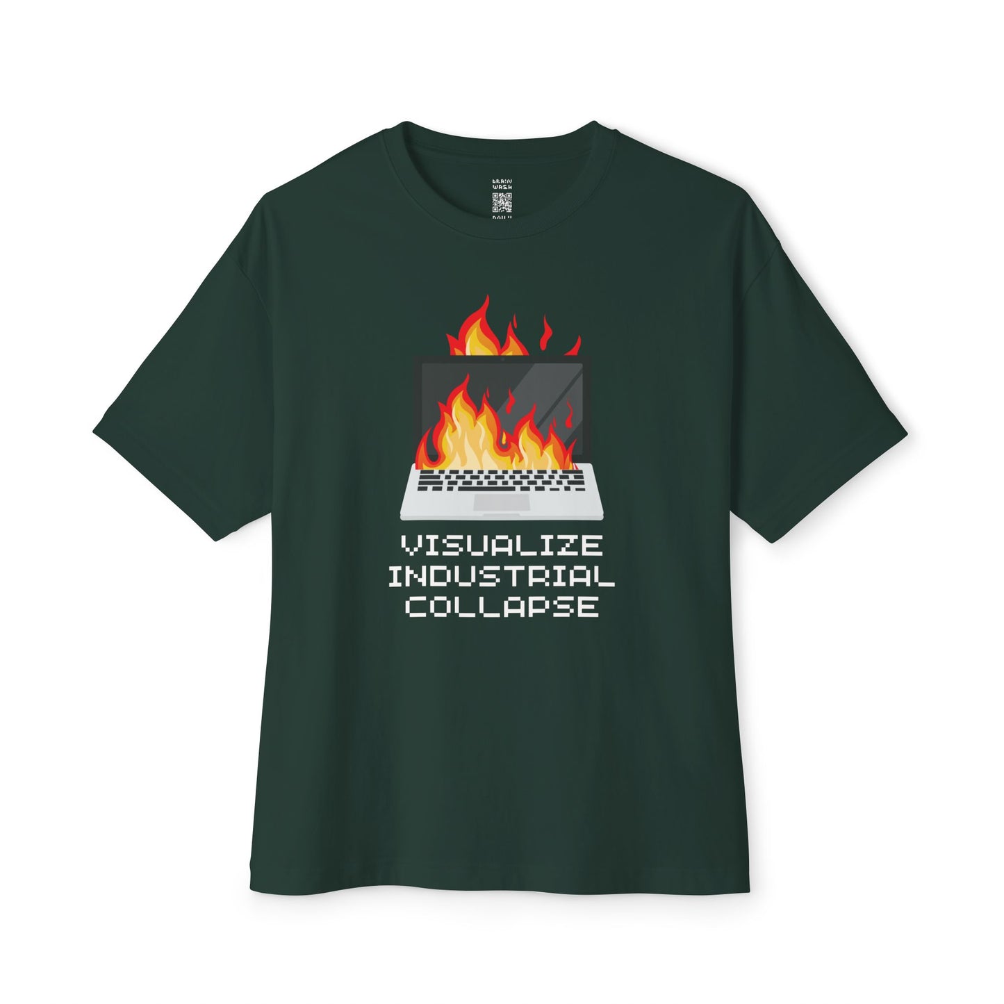 Visualize Industrial Collapse Oversized Tee