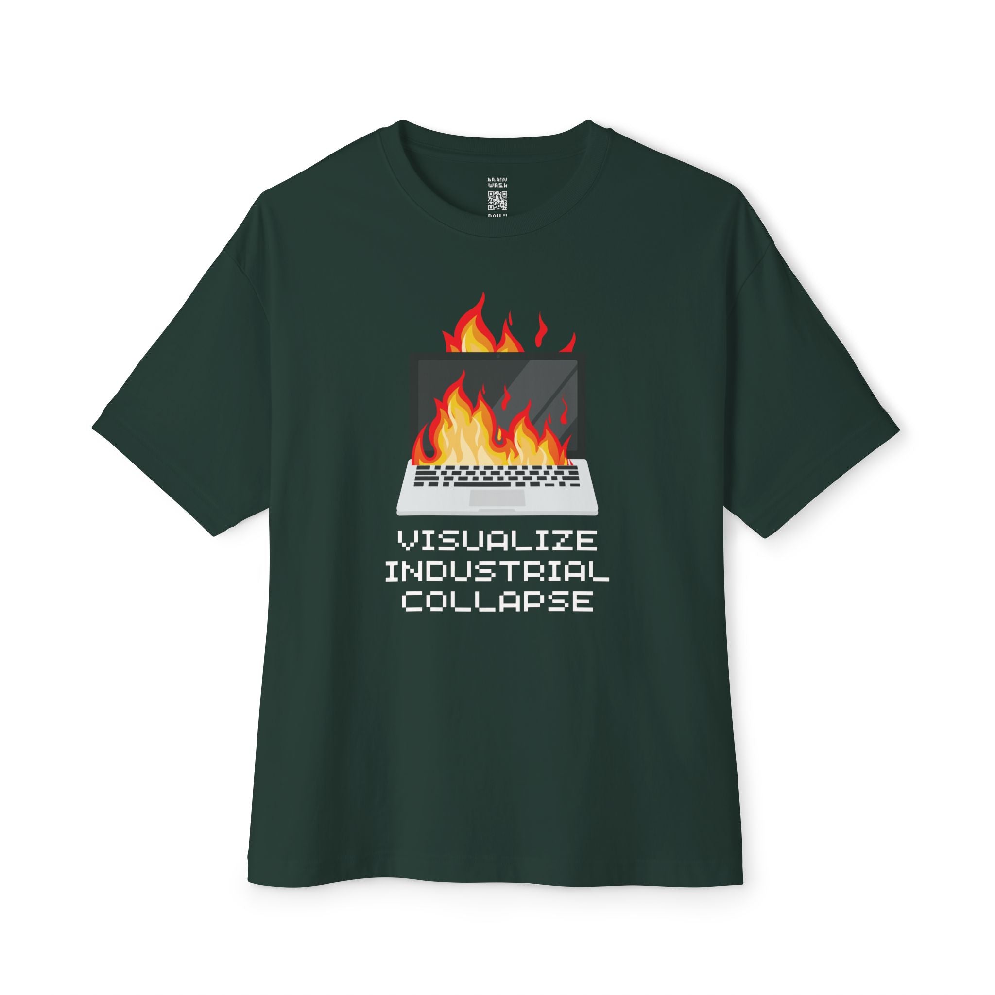 Visualize Industrial Collapse Oversized Tee