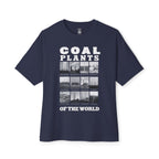 Coal Plants of the World Oversized Tee